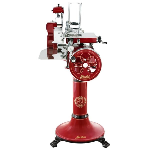 BERKEL | Affettatrice a volano Tribute - Lama: Ø 300 mm - Rosso - Telaio base incluso