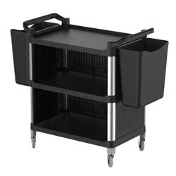 Contenitore in plastica per carrello di servizio