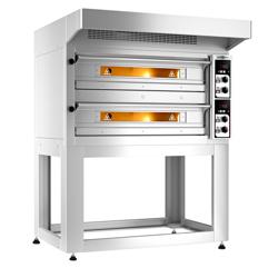 Eléctrico Horno de pizza - 9 + 9x33 cm - incluye campana y base inferior incluidos