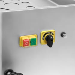 Tritacarne elettrico professionale 22 da banco - 680kg/h - 1,1kW - piastra 4,5mm