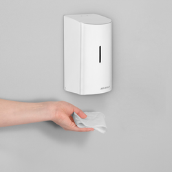 AIR-WOLF | WC brilreiniger met sensor - 500 ml - Roestvrij staal Wit