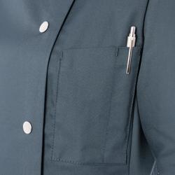 KARLOWSKY | Ladies Chef Jacket Greta – Anthracite - Size 48 - Short Sleeve - Press-Stud Fastening