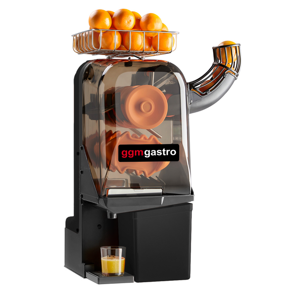 Exprimidor de naranjas eléctrico - naranja - alimentación manual - incl. modo de limpieza automática