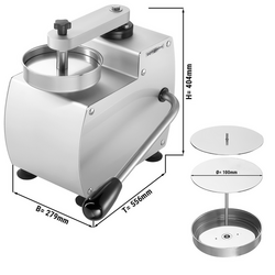 Hamburguesa manual - incluye molde para hamburguesas Ø 10  cm