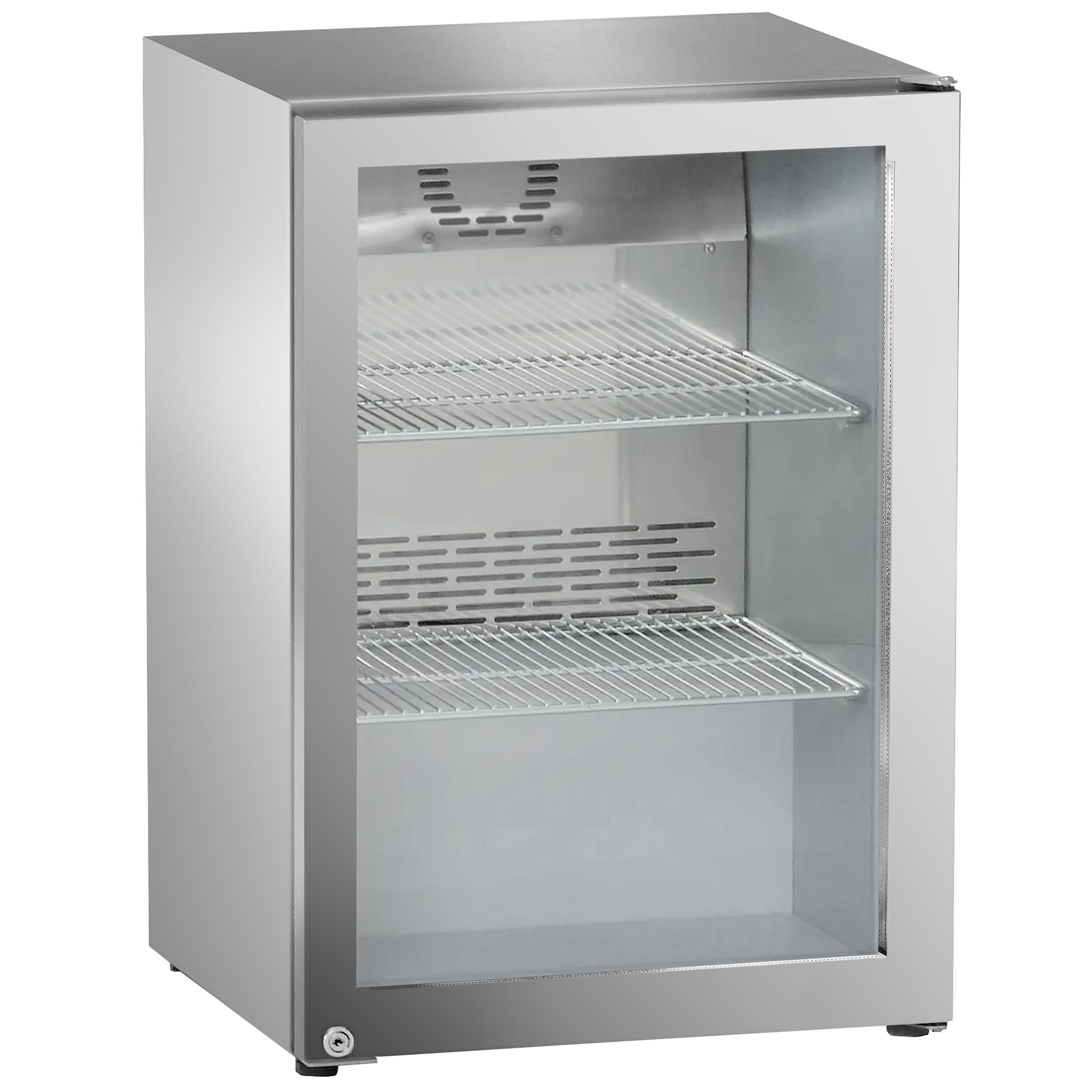 LIEBHERR | Réfrigérateur sous plan en inox PREMIUM - 44 litres - avec 1 porte vitrée
