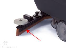 Rear Replacement Squeegee Blade for Scrubber Dryer – Fits BSW3780 - Made in Germany - Easy-Clean