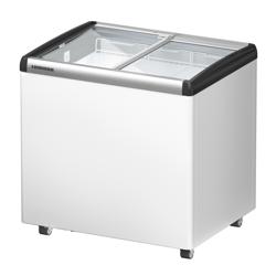 LIEBHERR | Pakastin - 163 L - liukuvalla lasikannella - Valkoinen	