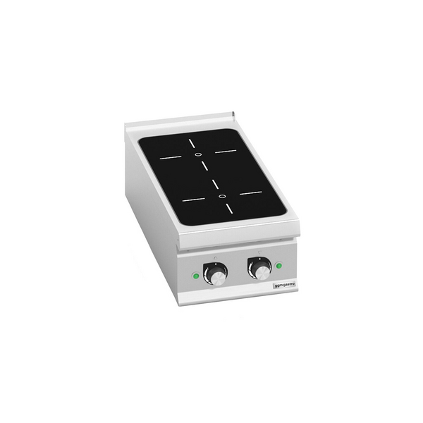 Kuchenka indukcyjna - 10 kW - 2 płyty grzewcze	