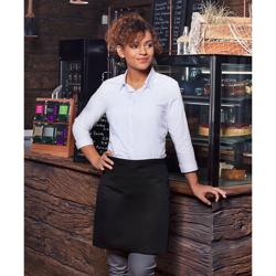 (6 pieces) KARLOWSKY | Basic Bistro Waist Apron – 700 x 550 mm - Black