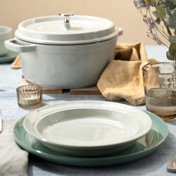 STAUB | LA COCOTTE - Kookpot - Ø 200mm - Gietijzer - Witte truffel