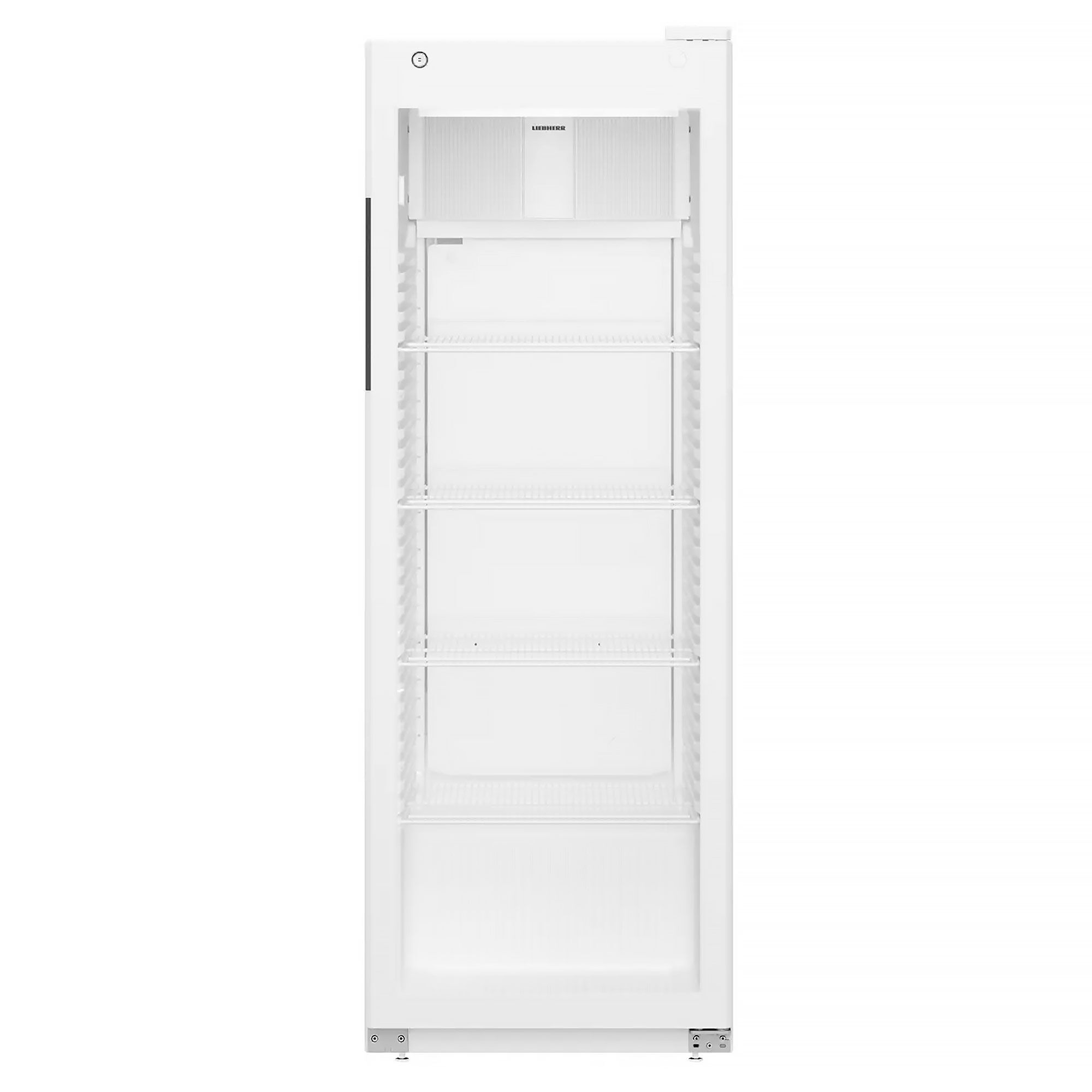 LIEBHERR | Réfrigérateur PERFORMANCE - 347 litres - Intérieur en plastique - Avec 1 porte en verre - Blanc       