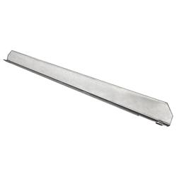(2 unid) (1 par) Calhas para grelha GN - aço inoxidável - 630x40x20mm - para BKFG8060D, BKFE8060D, BKSF1700, BTKF892