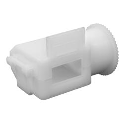 Sausage Filler Attachment - for Adana Skewers - 19x3mm - White - compatible with EWFMH10, EWFMH12, EWFMH15