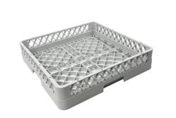 Mosogatógép kosár poharakhoz [GN 1/1] - DS - 50x50x10,4 cm - 16 rekeszes