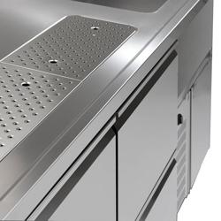 Bancada frigorífica PREMIUM PLUS - 1550x700mm - 4 gavetas