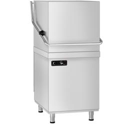 Lavastoviglie a capotta professionale - Meccanica - 6,52kW - con pompe dosatrici detergente & brillantante & pompa di lavaggio - cesto 50x50cm