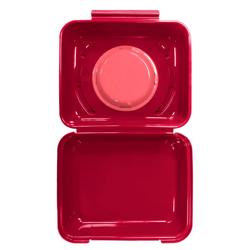 (20 pièces) Boîtes menu – 600 ml – Non compartimentées – Rouge framboise/vieux rose