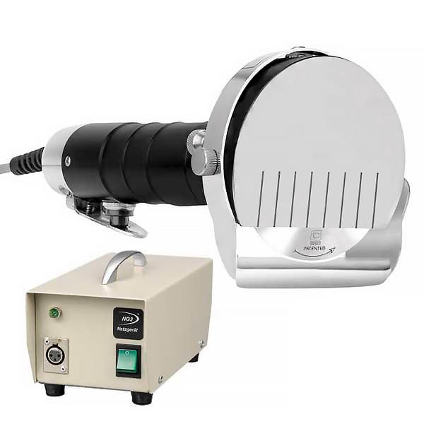 Coltello elettrico per kebab PROFI - capacità: 90 kg/giorno - incl. lama di taglio & alimentatore