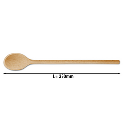 Cooking spoon – Length: 350mm - Wooden