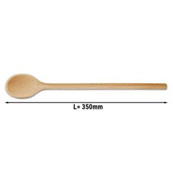 Serving Spoon - Length: 350mm - Wood - oval