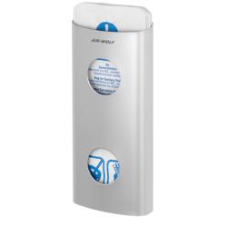 AIR-WOLF | Диспенсер для гігієнічних пакетів на 25 гігієнічних пакетів - Нержавіюча сталь 