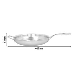 DEMEYERE | Proline 7 Stainless Steel Frying Pan – Ø 32 cm - 7-Ply - Induction/Oven/Dishwasher Safe