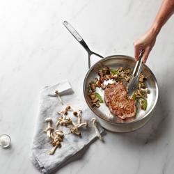 DEMEYERE | Multiline 7 Stainless Steel Frying Pan – Ø24 cm - 7‑ply - Induction-ready - Oven-safe