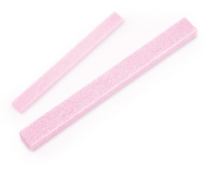 (5 pieces) Pink sharpening stone – For Doner Kebab Slicers – 120×10×6 mm – KS100E & DSC