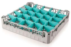 Commercial Glasswasher Basket – 501×502mm - 106mm height - 25-compartment (90×90mm)