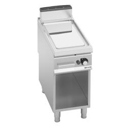 Plancha à gaz - plaque acier - 10 kW - Lisse - incl. support