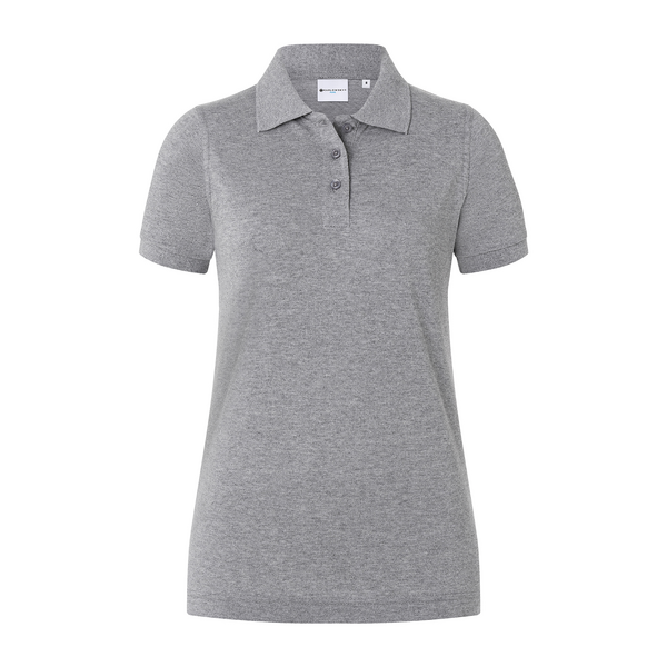 KARLOWSKY | Kadın İş Kıyafeti Poloshirt Basic - Açık gri - Beden: 3XL