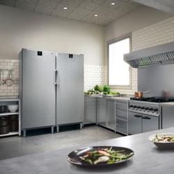 LIEBHERR | Kühlschrank Edelstahl PERFECTION - 655 Liter - GN 2/1 - Innen Kunststoff - mit 1 Tür