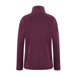 KARLOWSKY | Arbetskläder för kvinnor Fleecejacka Warm-Up - Aubergine - Storlek: XL