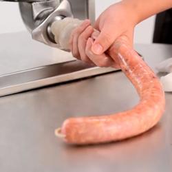 Commercial Manual Sausage Filler - Vertical & Churro Maker - 5L - Stainless Steel - incl. 4 sausage-filler & 3 churro nozzles