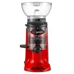 Kaffeemühle - 1kg - 77dB - Mit Dosierer - Rot