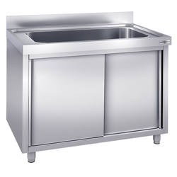 Topfspülschrank - 1200x700mm - mit 1 Becken