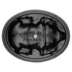 STAUB | LA COCOTTE - Cocotte - Tampa de porco - oval - 170mm - Ferro fundido - Cinzento grafite
