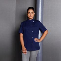 KARLOWSKY | Veste de cuisine femme Greta - Marine - Taille : 36