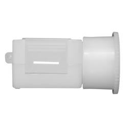 Tube de remplissage pour poussoir à saucisse pour brochettes Adana - Blanc - 19x3mm - compatible avec EWFMH10, EWFMH12, EWFMH15