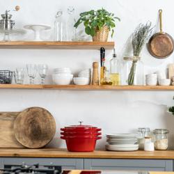 STAUB | STACKABLE SET - Tencere seti - 3 adet - Ø 240mm - Dökme demir - Kiraz kırmızısı