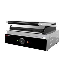 Parrilla de contacto 0,43 m - parrilla en la parte superior e inferior