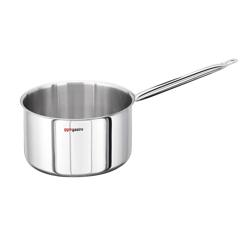 Professional Stainless Steel Saucepan – Ø20 cm - 4.1 L - Induction Compatible - Dishwasher Safe