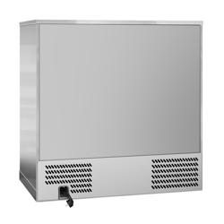 Réfrigérateur de bar – 900 mm – 220 litres – avec 2 portes vitrées battantes – en inox