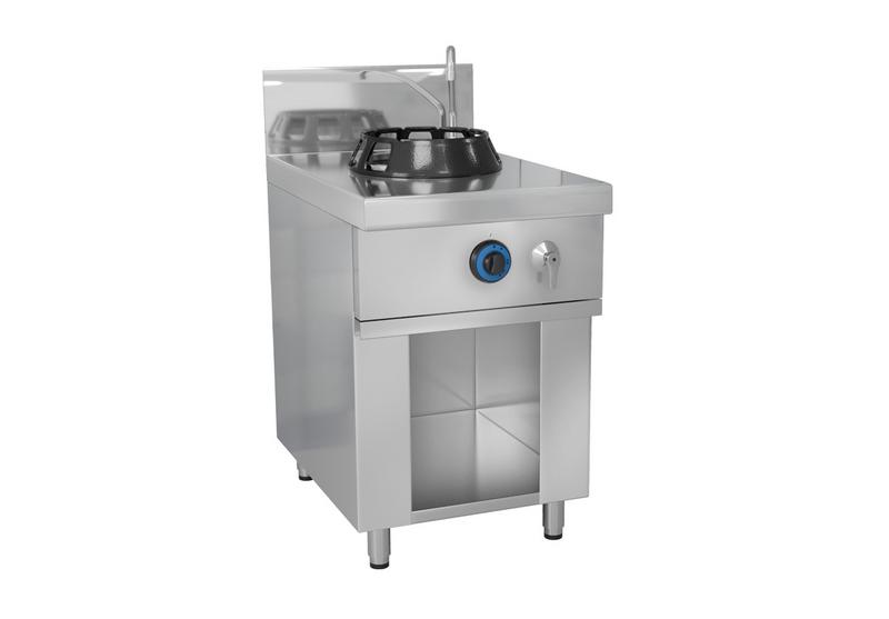 Gas wok stove - 14 kW - 1 Cooking zone - incl. 1 mini water column