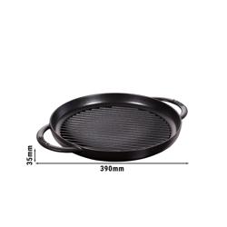STAUB | GRILL PANS - Pure Grill - Ø 300mm - Ghisa - Nero
