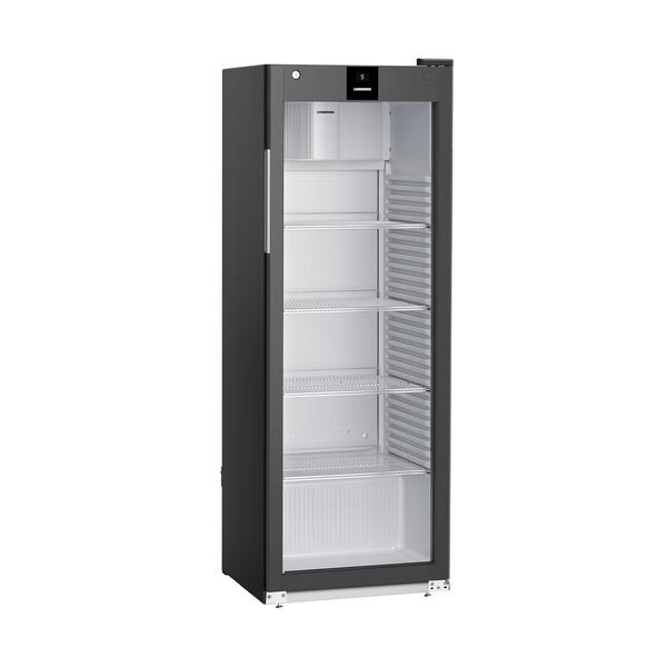 LIEBHERR | Kühlschrank PERFORMANCE - 347 Liter - Innen Kunststoff - mit 1 Glastür - Schwarz
