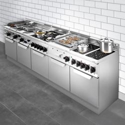 Bain-marie électrique - 2,4 kW - 2x GN 1/1+2x GN 1/3