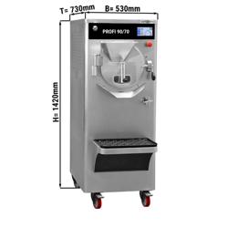 Machine à glace à l’italienne - 75L/h - 11,2kW - Écran tactile - Sur roulettes