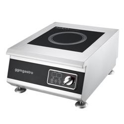 Kuchenka indukcyjna - 5kW - 1 pola grzewcze