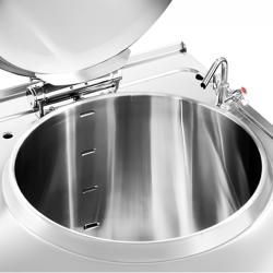 Gas drukkookketel - 150L - 20,9kW - indirecte verhitting - met wateraansluiting